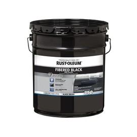 Rust-Oleum 301999 350 Fibered Black Roof Coating 5 gal
