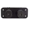 Marine Grade RV Dual USB & 12V Power Socket (2