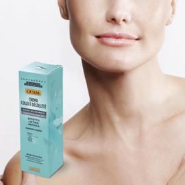 Guam, Seatherapy Neck and Décolleté Cream with Hyaluronic Acid, Firming Anti-Ageing Effect, Firming, Nourishing, Remodeling Cream, for All Skin Types, Made in Italy, 75 ml Pack