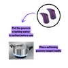 2pcs Teapot Coffeepot Spout Cover Sleeve Leak-proof Drip-proof Silicone Spout