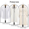 12 x Clothes Covers with Zip, Dustproof, Waterproof, Moisture-Proof, Dust-Proof,