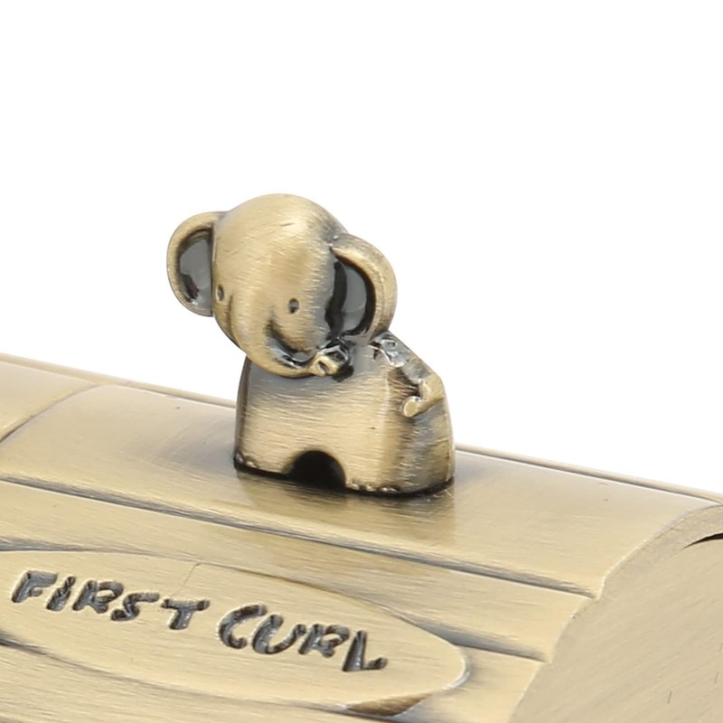 Cyrank Baby First Tooth and Curl Keepsake Box, Tooth Holder