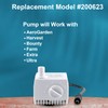 200623 Aero-Garden Pump with 10 Filters, Ultra Quiet Hydroponics Growing