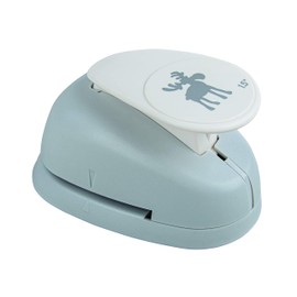 Rayher Hobby 89764000 Motif Punch Elk Diameter 3.81 cm / 1.5 Inches Suitable for Paper / Card up to 200 g/m²