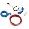 8 Gauge Car Amplifier Wiring Kit with Amp Power Cable