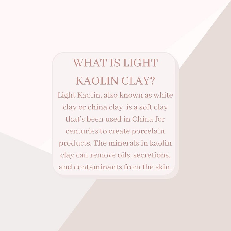 meesha light kaolin clay powde r