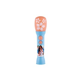 ekids Disney Princess Moana Toy Microphone for Kids, Musical Toy for Girls with Built-in Music, Kids Microphone Designed For Fans of Moana Toys for Girls