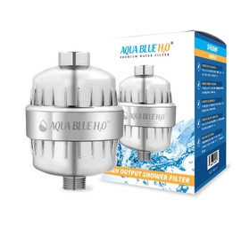 High Output Luxury 12 Stage Shower Filter System by AQUA BLUE H2O SF650