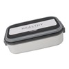 Bento Lunch Box 316 Stainless Steel 700ml Capacity Leakproof Microwave