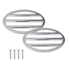 OLIMPOCICLI Corvette Tail Light Louver Cover Kit Fits: 1997-2004 Corvettes, 2pcs/Set with Screw