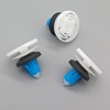 VVO Fasteners- White Plastic Front Door Card Clips for Alfa