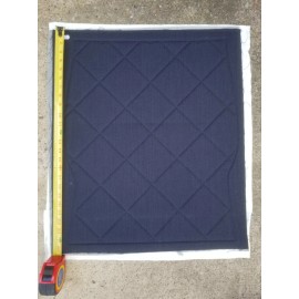 unknown Black Fabric Cloth Car truck Seat Panel Decoration 22" x 25" inch upholstery