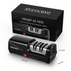 Electric Knife Sharpener, Precise 20° Diamond Knife Sharpener for Kitchen
