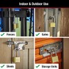 Master Lock 175DLH Candado de Combinación de Cuerpo Sólido de