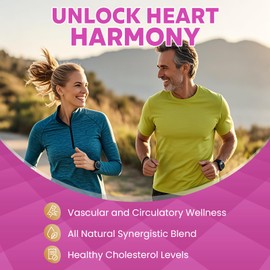 MEGNETA Cholesterol Supplement, Support Vascular and Circulatory Health, 100 softgels