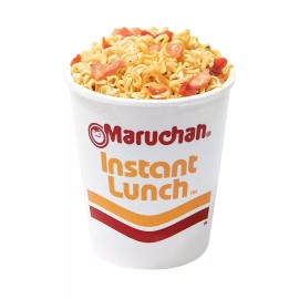 Maruchan Instant Lunch Hot & Spicy Shrimp, Ramen Noodle Soup, Pack of 24