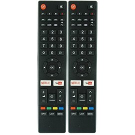 TAVICE Replacement Remote Compatible with Hitachi Smart TV – Works with CLE-1031, 32FHDSM6, 32HDSM8, 40FHDSM8, 70UHDSM8, 75UHDSM8