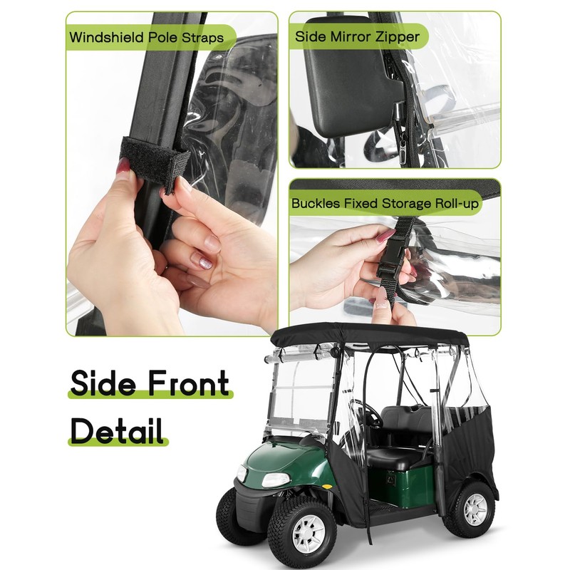 Golf Cart Enclosure 2 Passenger for Yamaha G29 Drive 2