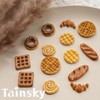 TAINSKY Bread Shape Clay Cutters, 16 Shapes Polymer Clay Cutters