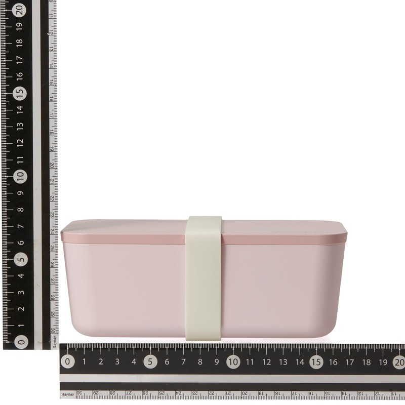 Francfranc Franc Logo Lunch Box, 1-Tier, Pink
