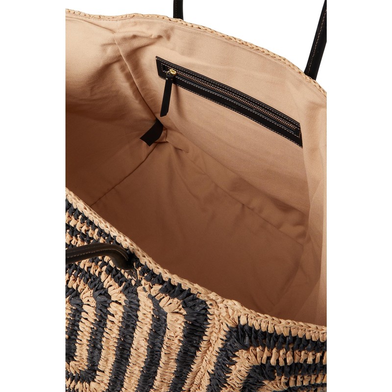Madewell XL Straw Tote, Natural Multi