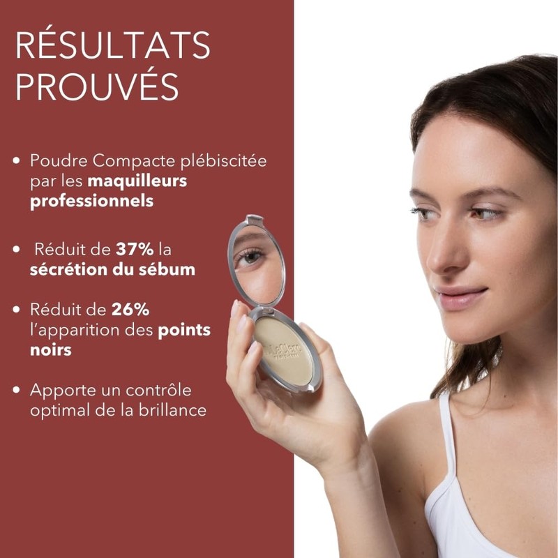 T. LeClerc Compact Powder Dermophilic Care Formula Universal Shade 00