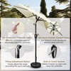 Simple Deluxe 2 Pack 7.5' Patio Umbrella Outdoor Table Market