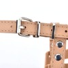 CABLEPELADO Dog Muzzle Prevent Biting Adjustable Snout Circumference 5.5cm Beige
