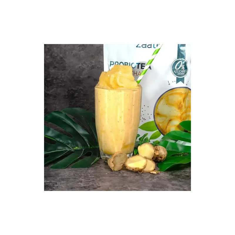 Probiotea Mango Jengibre, Añadida Con Chía 0% Zaaté Frutal