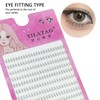 10 Rows Large Capacity False Eyelashes, Lower Eyelashes, Small Flame