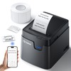 CLABEL Desk Bluetooth Barcode Label Printer: 221D Label Maker with