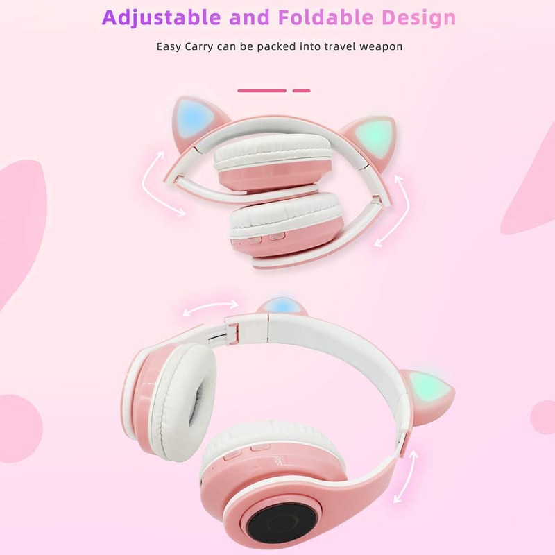 LOLO Audifonos Inalambricos Bluetooth 5.0, Diadema Audífonos con Microfono, Estéreo