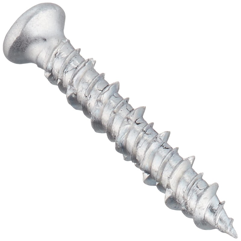 Osato 425-D6 Super Small Head Concrete Screws, Head Diameter 0.2