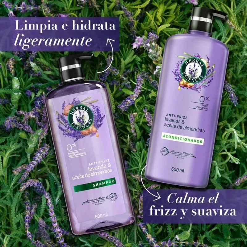 Kit Shampoo Y Acondicionador 600 ML C/U Herbal Essences