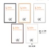 Black Photo frame Multi Pack Different Sizes A1 A2 A3