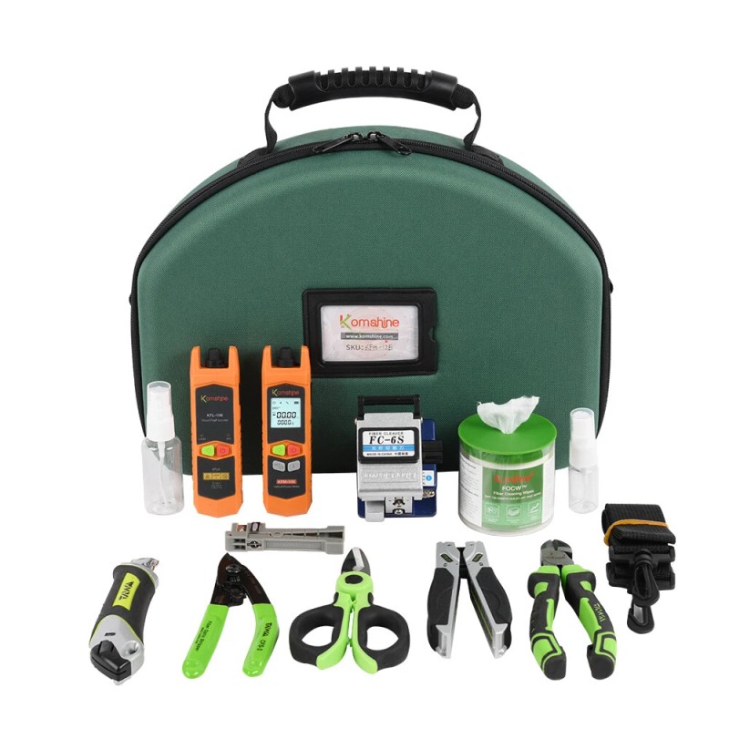 KOMSHINE FTTH Fiber Cable Tester Toolkit KFH-12E/KFH-63 - KFH-63D