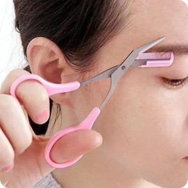 [SS62] Thin length men's eyebrow scissors beauty eyebrow scissors / [에스에스62]숱 길이 남자눈썹가위 미용 눈썹가위