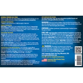 General Finishes Oil Base Gel Stain, 1/2 Pint, Antique Walnut