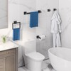 Gypie 5-Piece Bathroom Hardware Accessories Set, Towel Racks for Bathroom
