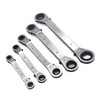 binifiMux Metric Box End Reversible Ratcheting Wrenches Set,Metric Ratchet Box