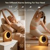 Sunrise Alarm Clock for Bedroom – Dimmable Moon Night Light