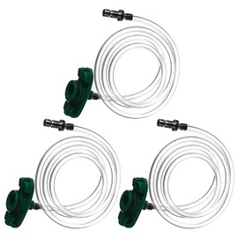 Utoolmart Air Tube 50cc Glue Adhesive Dispenser Syringes Connector Adapter for Industrial 3 Pcs