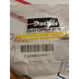 PARKER FLUID CONNECTORS  PART # 2-2A40EG4MS