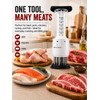Meat Tenderizer & Marinade Injector Kit, Stainless Steel Food Flavor