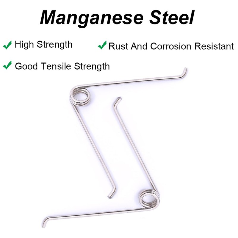 Pruner Spring Replacement 4PCS V-Shape Picking Springs Secateur Springs for