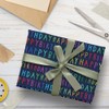 Navy Happy Birthday Tissue Paper
