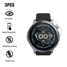 3 Pack Screen Protector for Amaz fit Balance 2, GEJEFA Flexible TPU Full Coverage 3D Curved Screen Film for Amaz fit Balance 2