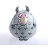 By-Bers Handmade Ceramic Owl Money Box (Rhinocero)