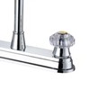 Kitchen Sink Faucet with Pull Down Sprayer Cold and Hot