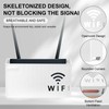 JAONLD WiFi Router Storage Box, Router Hide Storage Box, Shelf